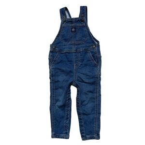 Oshkosh Blue Denim Jean Overall Toddler Boy Size 24M